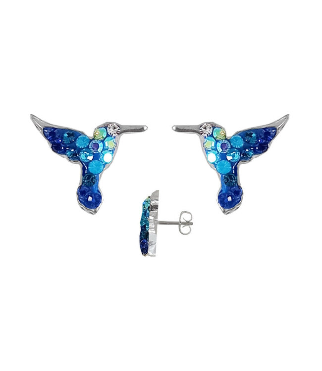 MOSAICO JEWELRY Hummingbird Post Earrings