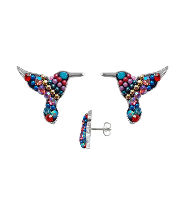 MOSAICO JEWELRY Hummingbird Post Earrings
