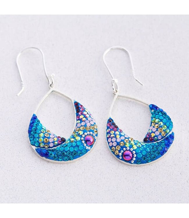 MOSAICO JEWELRY Split Pear Earrings