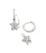 KENDRA SCOTT Jae Star Pave Huggie Earrings