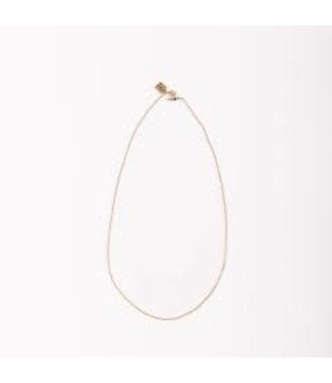 Luxe Charm Bar Necklace 22"