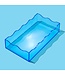 Wavy Rectangle Tray Small - Blue