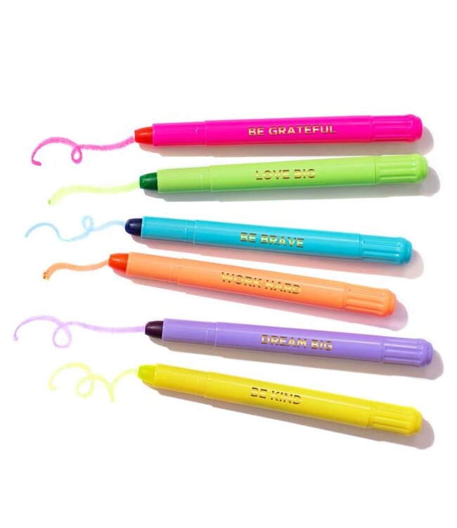 Wax Highlighter Set - Motivational