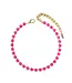 TOVA Oakland Antique Gold Neon Necklace