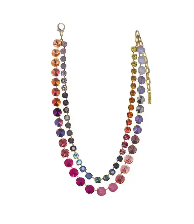 TOVA Gweneth Necklace in Berries