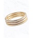 Three Snake Chain Bracelets