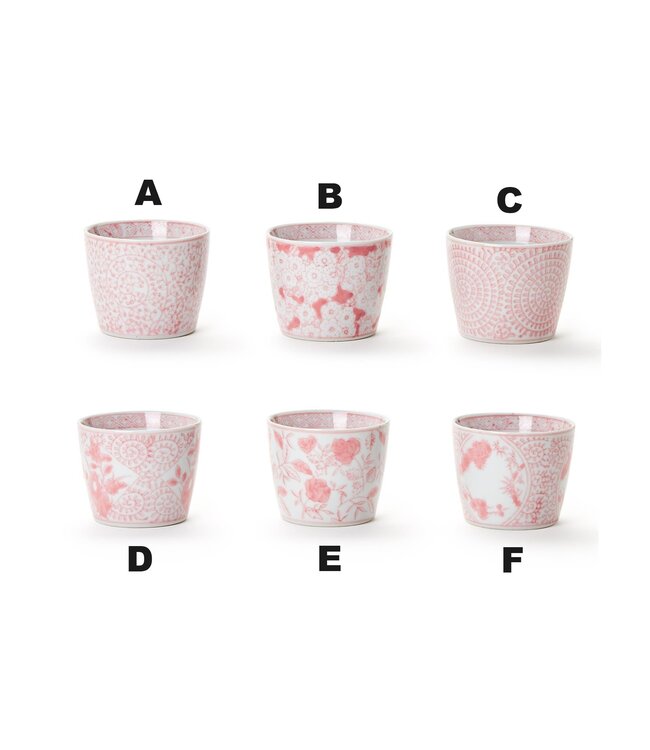 Pink Chinoiserie Cachepot