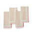 Floral Block Print Cloth Napkins - Sold as Set