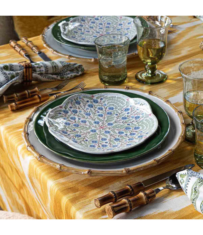 JULISKA Villa Seville Scalloped Dessert/Salad Plate - Chambray