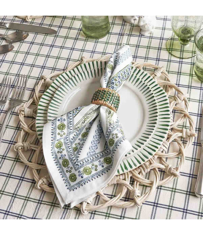 JULISKA Sitio Stripe Dessert/Salad Plate