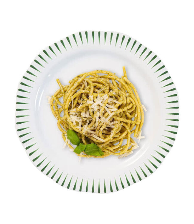 JULISKA Sitio Stripe Dinner Plate