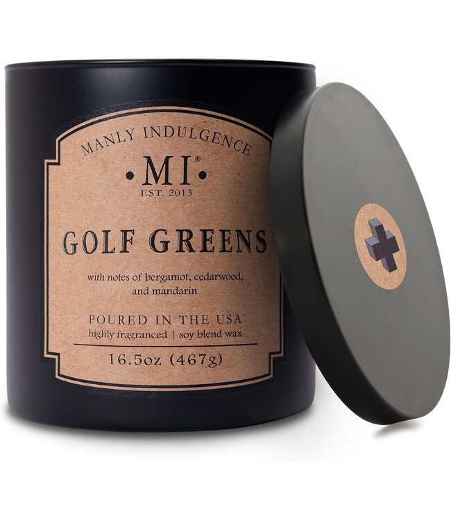 Manly Indulgence Classic, 2 Wick, 16.5 oz