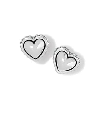 BRIGHTON Pretty Tough Petite Heart Post Earrings