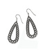 BRIGHTON Pretty Tough Pierced Tear Drop Earrings