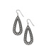 BRIGHTON Pretty Tough Pierced Tear Drop Earrings