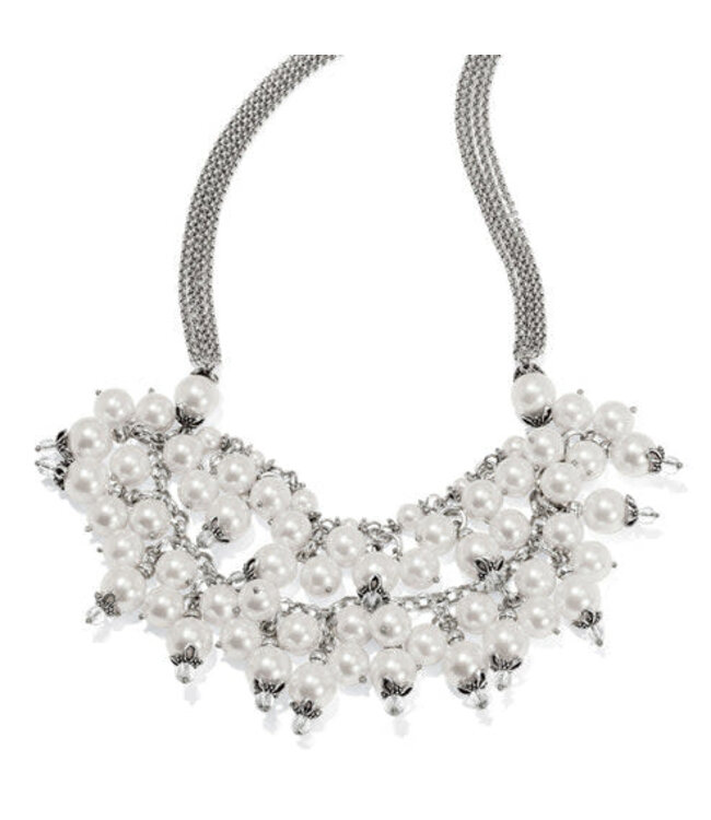 BRIGHTON Pearl-icious Necklace - Silver/Pearl