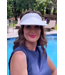 Women's Ruched Stretchy Headband Sun Visor Hat