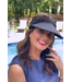 Women's Ruched Stretchy Headband Sun Visor Hat