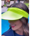 Women's Ruched Stretchy Headband Sun Visor Hat