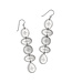 BRIGHTON Palm Canyon Long French Wire Earrings Silver