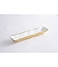PAMPA BAY Cracker Tray Curvy  White Gold