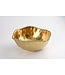 PAMPA BAY Gold Large Salad Bowl