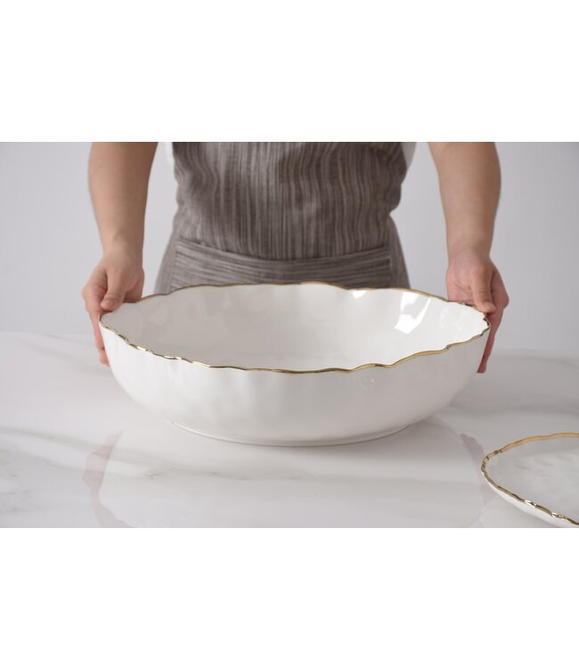 PAMPA BAY Extra Large Shallow Bowl