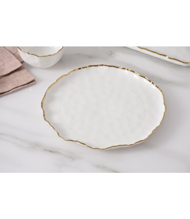 PAMPA BAY White Round Platter