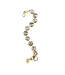 JERE BIJOUX Jere Gold Medium Deluxe Cushion Cut- New York