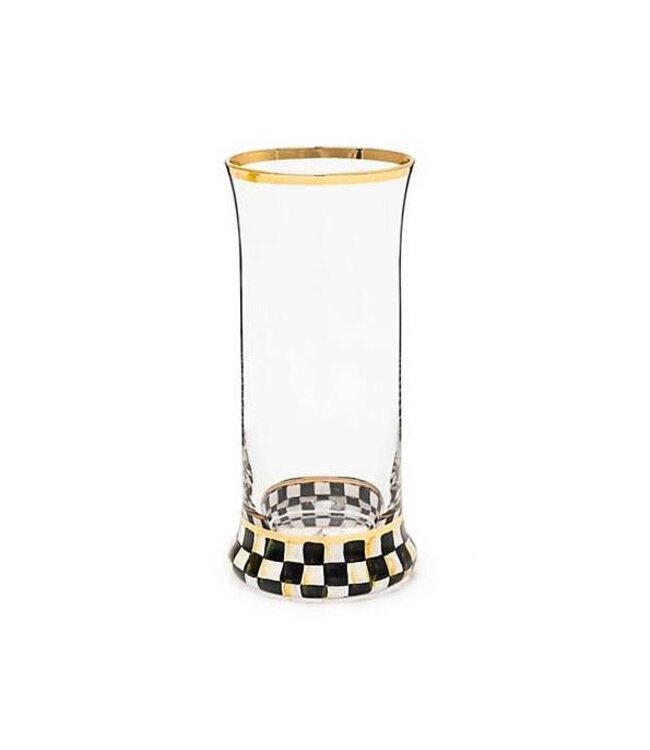 MACKENZIE CHILDS Courtly Check Glass
