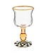MACKENZIE CHILDS Courtly Check Wine Glass