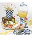 MACKENZIE CHILDS Royal Check Enamel Wine Cooler