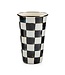 MACKENZIE CHILDS Courtly Check Enamel Tumbler - 20 Ounce