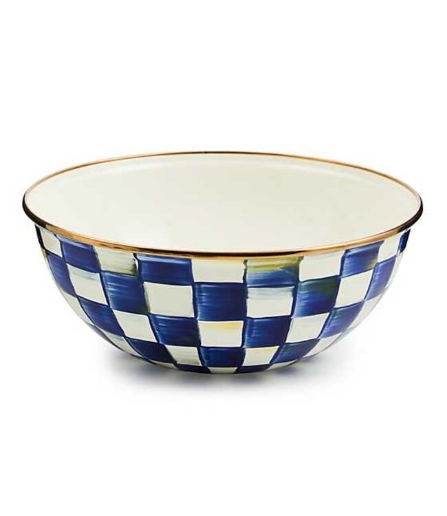 MACKENZIE CHILDS Royal Check Everyday Bowl