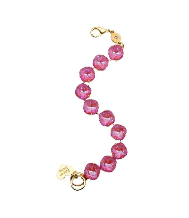 JERE BIJOUX Jere Gold Medium Deluxe Cushion Cut- Malibu