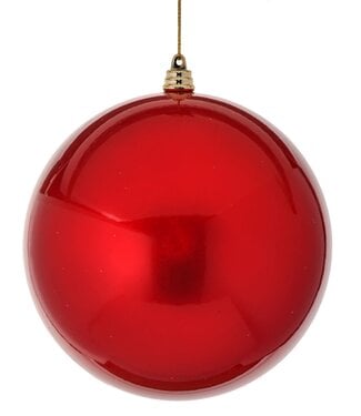 6" Vacuum Plate Candy Apple Ball Ornament