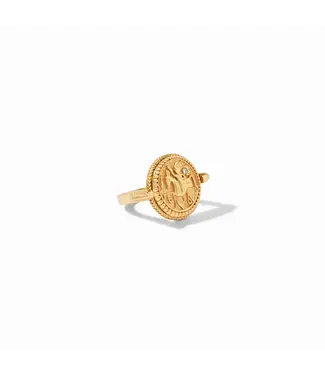 JULIE VOS Coin Revolving Ring