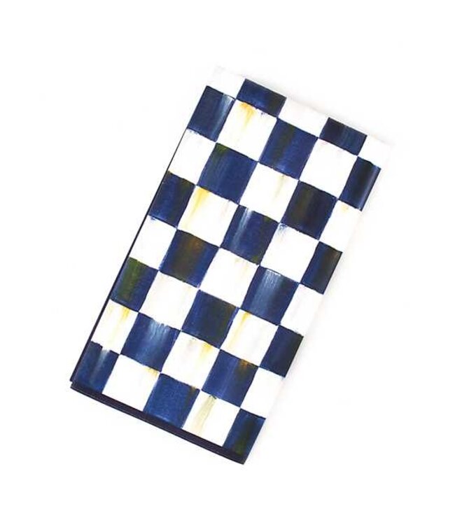 MACKENZIE CHILDS Royal Check Guest Paper Napkins