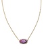 KENDRA SCOTT Elisa Color Burst Frame Short Necklace