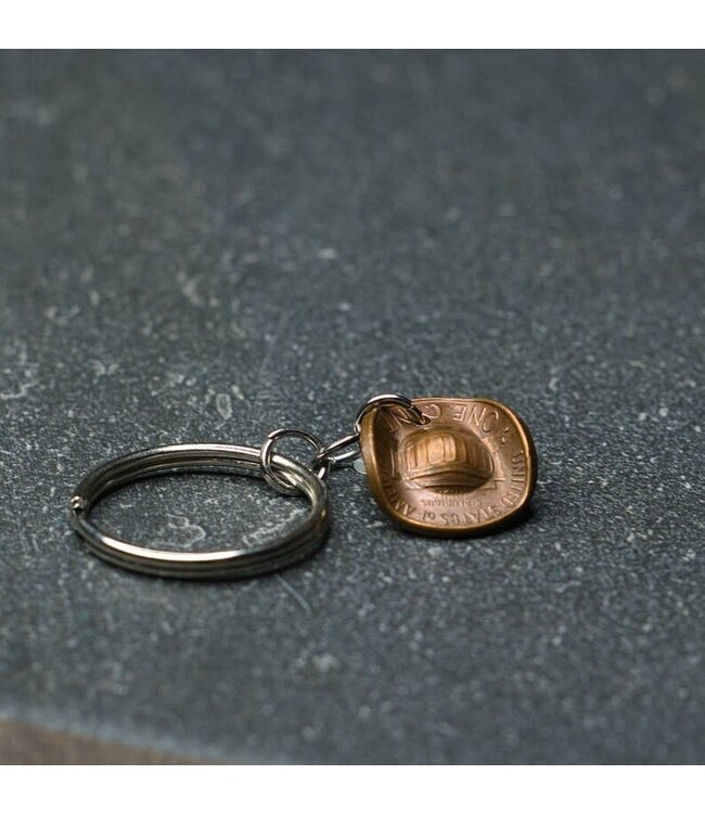 Cowboy Hat Penny Key Chain