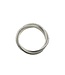 Water Resistant 3 PC - Twist Snake Chain Matte Bracelet