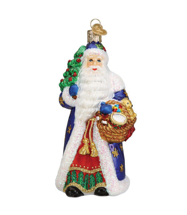 OLD WORLD CHRISTMAS Regal Father Christmas Ornament