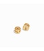JULIE VOS Fleur-de-Lis Hoop & Charm Earring