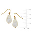 SUSAN SHAW Baroque Pearl Drop Earrings