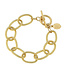 SUSAN SHAW Gold Chain Bracelet