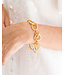 SUSAN SHAW Gold Chain Bracelet