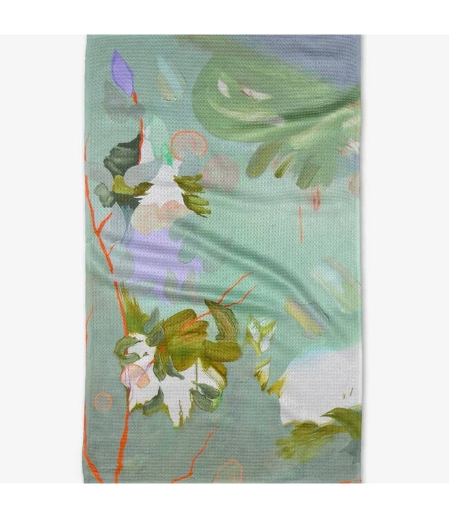 GEOMETRY Spring Tea Towels If I were an Orchard