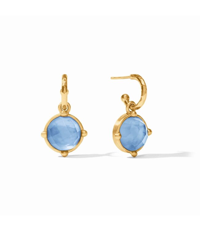 JULIE VOS Honeybee Hoop & Charm Earring