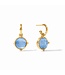 JULIE VOS Honeybee Hoop & Charm Earring