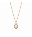 JULIE VOS Fleur-De-Lis Solitaire Necklace